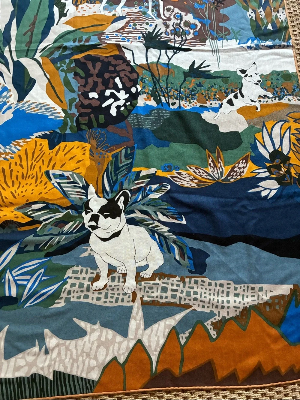 Hermes En Liberté! 140cm Cashmere/Silk Stole Pristine